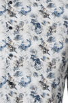 Produktbild f�r 'VENTI Modern Fit Hemd super langer Arm New Kent Kragen Muster wei�'
