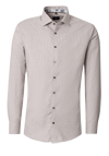 Produktbild f�r 'VENTI Modern Fit Hemd super langer Arm New Kent Kragen Muster braun'