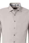 Produktbild f�r 'VENTI Modern Fit Hemd super langer Arm New Kent Kragen Muster braun'