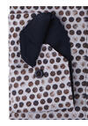 Produktbild fr 'VENTI Modern Fit Hemd Langarm Button Down Kragen Punkte blau'