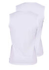 Produktbild fr 'VENTI Modern Fit Tanktop rmellos V-Ausschnitt Doppelpack Jersey wei'
