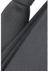 Produktbild fr 'VENTI Krawatte aus Seide und Polyester Muster anthrazit'