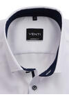 Produktbild fr 'VENTI Modern Fit Hemd Langarm Button Down Kragen Muster wei'