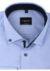 Produktbild fr 'VENTI Modern Fit Hemd Langarm Button Down Kragen Muster hellblau'