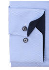 Produktbild fr 'VENTI Modern Fit Hemd Langarm Button Down Kragen Muster hellblau'