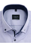 Produktbild fr 'VENTI Modern Fit Hemd Langarm Button Down Kragen Struktur hellblau'