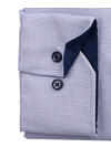 Produktbild fr 'VENTI Modern Fit Hemd Langarm Button Down Kragen Struktur hellblau'