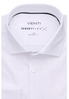 Produktbild fr 'VENTI Modern Fit Hemd Langarm Haifischkragen Jersey Stretch wei'