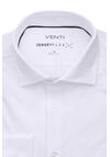 Produktbild fr 'VENTI Body Fit Hemd Langarm Haifischkragen Jersey Stretch wei'