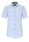 Produktbild fr 'VENTI Modern Fit Hemd Halbarm Haifischkragen hellblau'