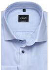 Produktbild fr 'VENTI Modern Fit Hemd Langarm New Kent Kragen Struktur hellblau'