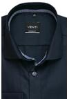 Produktbild fr 'VENTI Modern Fit Hemd Langarm New Kent Kragen Struktur nachtblau'