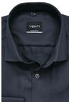 Produktbild fr 'VENTI Modern Fit Hemd Langarm New Kent Kragen Struktur anthrazit'