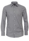 Produktbild f�r 'VENTI Modern Fit Hemd Langarm New Kent Kragen Karo schwarz'