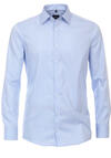Produktbild fr 'VENTI Modern Fit Hemd Langarm New Kent Kragen Karo hellblau'