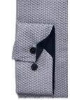 Produktbild fr 'VENTI Body Fit Hemd Langarm New Kent Kragen Muster braun'