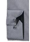 Produktbild fr 'VENTI Body Fit Hemd Langarm New Kent Kragen Muster schwarz'