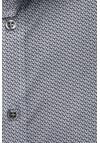 Produktbild fr 'VENTI Body Fit Hemd Langarm New Kent Kragen Muster schwarz'