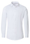 Produktbild f�r 'VENTI Modern Fit Hemd Langarm Haifischkragen Jersey Stretch Struktur wei�'