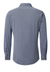 Produktbild f�r 'VENTI Modern Fit Hemd Langarm Haifischkragen Jersey Stretch Struktur dunkelblau'