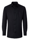 Produktbild f�r 'VENTI Modern Fit Hemd Langarm Haifischkragen Twill schwarz'