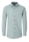 Produktbild f�r 'VENTI Modern Fit Hemd Langarm New Kent Kragen Muster gr�n'
