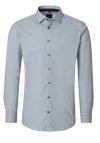 Produktbild f�r 'VENTI Modern Fit Hemd Langarm New Kent Kragen Muster grau'