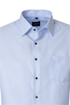 Produktbild f�r 'VENTI Comfort Fit Hemd Langarm Haifischkragen Jersey Stretch Muster hellblau'