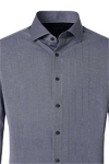 Produktbild f�r 'VENTI Comfort Fit Hemd Langarm Haifischkragen Jersey Stretch Struktur dunkelblau'