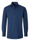 Produktbild f�r 'VENTI Comfort Fit Hemd Langarm Haifischkragen Jersey Stretch dunkelblau'