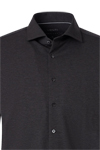 Produktbild f�r 'VENTI Comfort Fit Hemd Langarm Haifischkragen Jersey Stretch dunkelgrau'