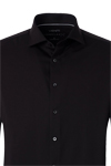Produktbild f�r 'VENTI Comfort Fit Hemd Langarm Haifischkragen Jersey Stretch schwarz'