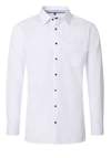 Produktbild f�r 'VENTI Comfort Fit Hemd Langarm Button Down Kragen Muster wei�'