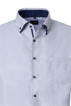 Produktbild f�r 'VENTI Comfort Fit Hemd Langarm Doppelkragen Struktur hellblau'