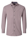 Produktbild f�r 'VENTI Comfort Fit Hemd Langarm New Kent Kragen Muster rot'