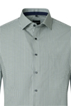 Produktbild f�r 'VENTI Comfort Fit Hemd Langarm New Kent Kragen Muster gr�n'