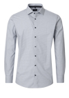 Produktbild f�r 'VENTI Comfort Fit Hemd Langarm New Kent Kragen Muster grau'