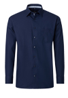 Produktbild f�r 'VENTI Comfort Fit Hemd Langarm New Kent Kragen Popeline nachtblau'