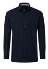 Produktbild f�r 'VENTI Comfort Fit Hemd Langarm New Kent Kragen Popeline schwarz'