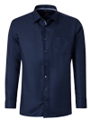Produktbild f�r 'VENTI Comfort Fit Hemd Langarm New Kent Kragen Struktur nachtblau'