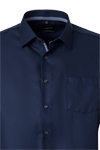 Produktbild f�r 'VENTI Comfort Fit Hemd Langarm New Kent Kragen Struktur nachtblau'