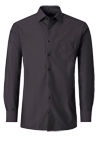 Produktbild f�r 'VENTI Comfort Fit Hemd Basic Kent Langarm Popeline anthrazit'