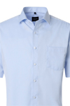 Produktbild f�r 'VENTI Comfort Fit Hemd Basic Kent Halbarm Twill hellblau'