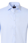 Produktbild f�r 'VENTI Body Fit Hemd Langarm New Kent Kragen Feintwill hellblau'