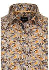 Produktbild fr 'VENTI Modern Fit Hemd Langarm Under Button Down Kragen Muster braun'