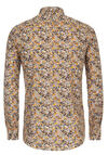 Produktbild fr 'VENTI Modern Fit Hemd Langarm Under Button Down Kragen Muster braun'