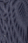 Produktbild f�r 'VENTI Modern Fit Hemd Langarm Haifischkragen Jerseyflex Stretch Muster blau'