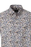 Produktbild f�r 'VENTI Modern Fit Hemd Langarm Under Button Down Kragen Blumenmuster blau'