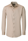 Produktbild f�r 'VENTI Modern Fit Hemd Langarm New Kent Kragen Natte hellblraun'