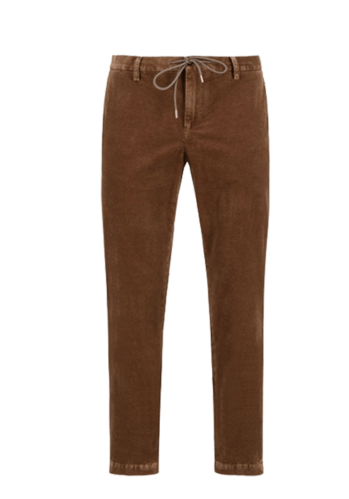 ALBERTO Slim Fit Cordhose JUMP braun